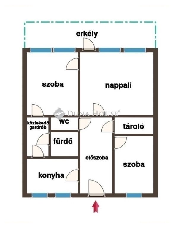 3 bed · 67m² · Lakás · 63.900.000 ft