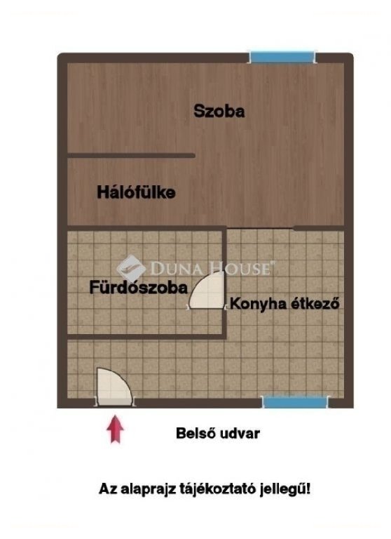 Lakás · 1 hálószoba · 36 m² · 59.900.000 Ft