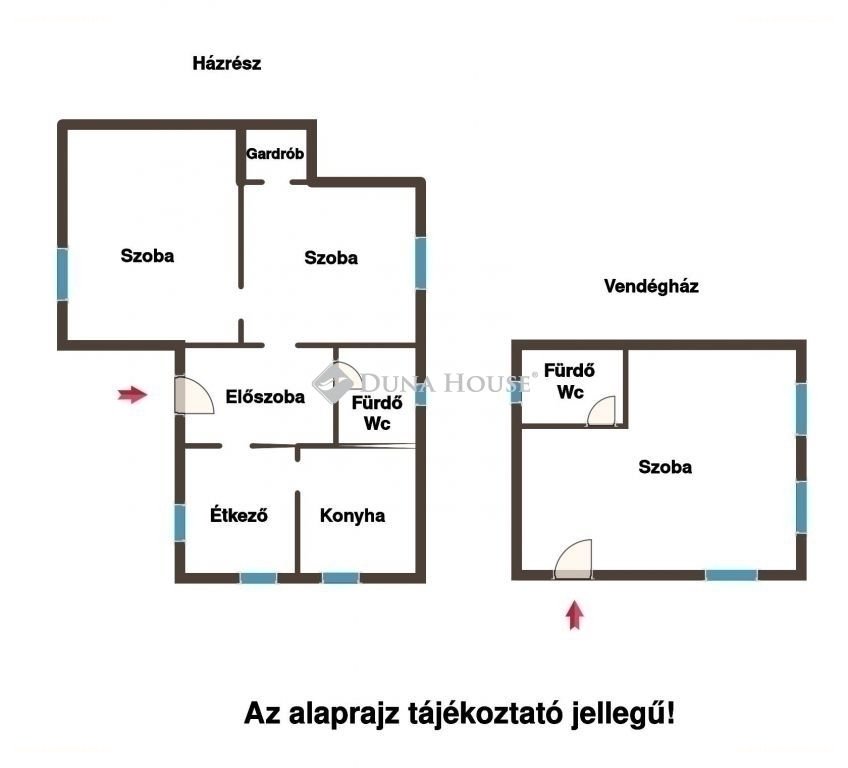 2 bed · 57m² · Családi ház · 79.900.000 ft