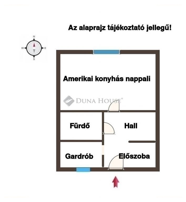 Lakás · 1 hálószoba · 33 m² · 57.000.000 Ft