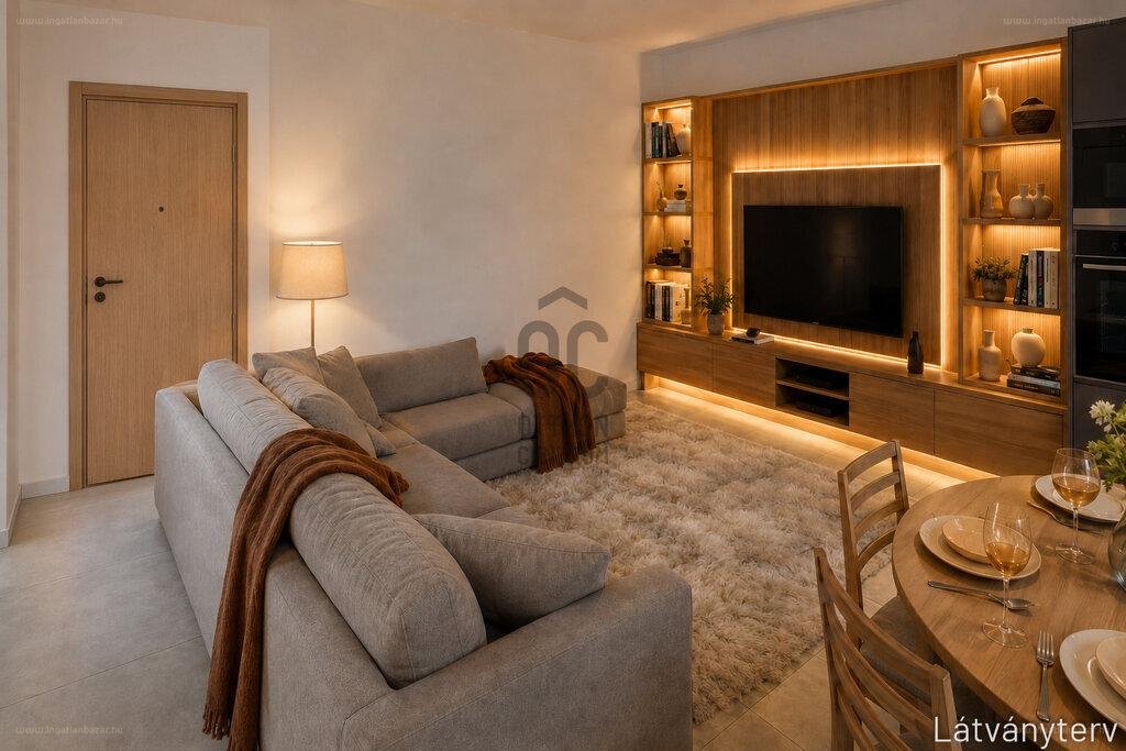 2 bed · 45m² · Lakás · 66.000.000 ft