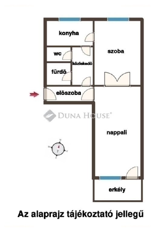 Lakás · 2 hálószoba · 50 m² · 67.900.000 Ft