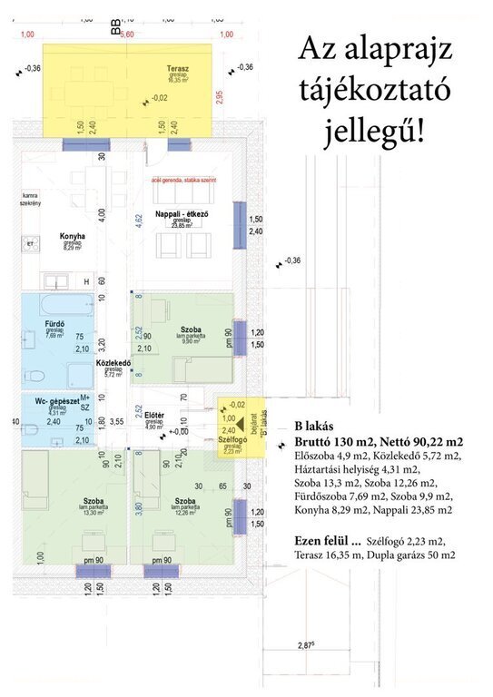 4 bed · 130m² · Ház · 111.990.000 ft