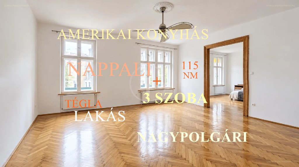 Lakás · 3 hálószoba · 115 m² · 139.000.000 Ft