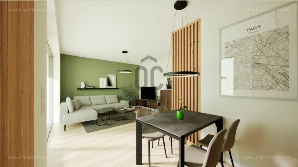 1 bed · Lakás · 55.900.000 ft