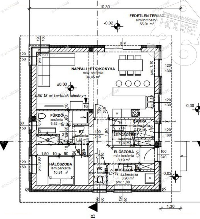 Ház · 4 hálószoba · 132 m² · 99.900.000 Ft