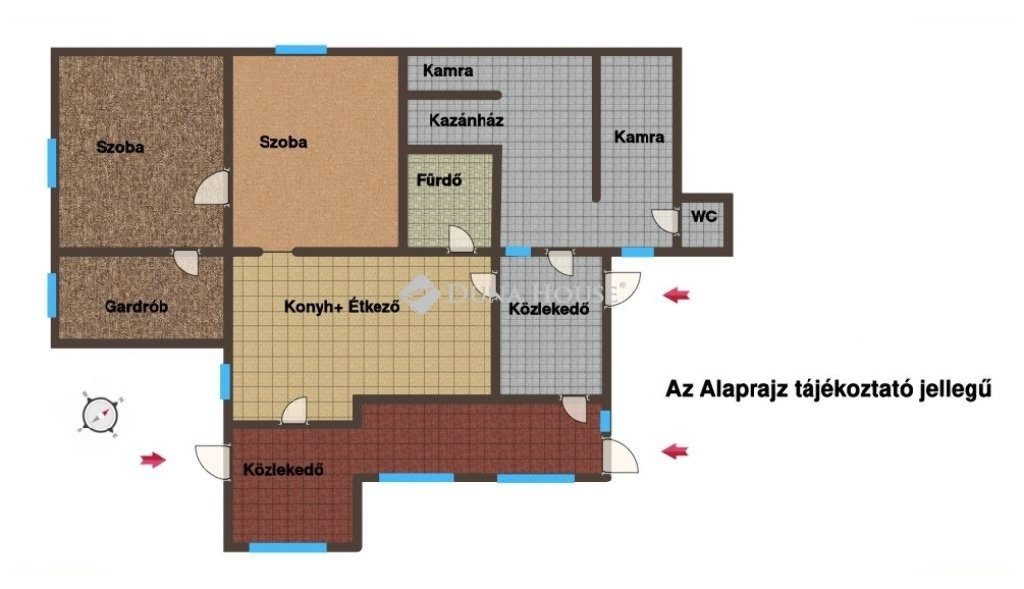Ház · 2 hálószoba · 115 m² · 17.000.000 Ft